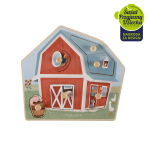 LITTLE DUTCH Drewniane puzzle Little Farm FSC LD7158 - obrazek 5