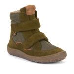 FRODDO śniegowce BAREFOOT olive MEMBRANA G3160233-2