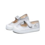 POTOMAC hiszpańskie trampki dla dzieci PRINCESS srebrne