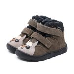 MRUGAŁA trzewiki dziecięce NEKO BAREFOOT alpaca grey MEMBRANA TE-POR