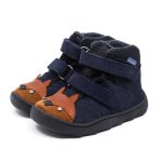 MRUGAŁA trzewiki dziecięce NEKO BAREFOOT fox blu MEMBRANA TE-POR