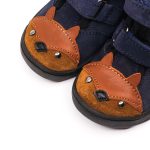 MRUGAŁA trzewiki dziecięce NEKO BAREFOOT fox blu MEMBRANA TE-POR - obrazek 2