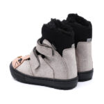 MRUGAŁA śniegowce dziecięce MALI bunny silver połysk MEMBRANA TE-POR - obrazek 3