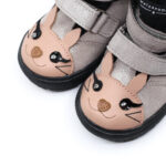 MRUGAŁA śniegowce dziecięce MALI bunny silver połysk MEMBRANA TE-POR - obrazek 2