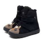 Zimowe trzewiki dziecięce wodoodporne MRUGAŁA Mali Alpaca Black ocieplane - obrazek 4