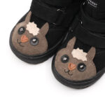 Zimowe trzewiki dziecięce wodoodporne MRUGAŁA Mali Alpaca Black ocieplane - obrazek 2