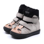 MRUGAŁA śniegowce dziecięce MALI bunny silver połysk MEMBRANA TE-POR