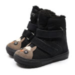 Zimowe trzewiki dziecięce wodoodporne MRUGAŁA Mali Alpaca Black ocieplane
