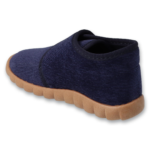 BEFADO elastyczne kapcie dziecięce FLEXI granatowy sztruks 465P158 - obrazek 4