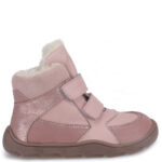 EMEL śniegowce dziecięce barefoot ATLAS różowe MEMBRANA TE-POR EV 2809-4 EV 2809M-4 - obrazek 2