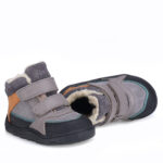 EMEL śniegowce dziecięce barefoot ATLAS szare MEMBRANA TE-POR EV 2809 EV 2809M - obrazek 2