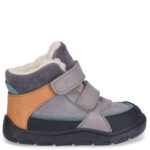 EMEL śniegowce dziecięce barefoot ATLAS szare MEMBRANA TE-POR EV 2809 EV 2809M - obrazek 3