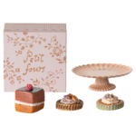 MAILEG zestaw patera z ciasteczkami CAKES and CAKESTAND - obrazek 2
