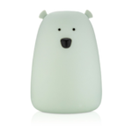 RABBIT & FRIENDS Miś Duży Lampka Silikonowa Kolor Szałwiowy