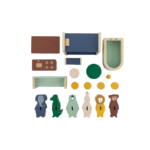 TRIXIE BABY Zwierzęta Drewniany Domek z Akcesoriami - obrazek 7