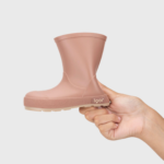 IGOR gumowe kalosze dla dzieci barefoot YOGI rosa - obrazek 5