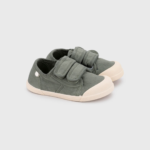 IGOR trampki barefoot dla dzieci LONA VELCRO khaki
