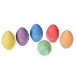 REX LONDON Kolorowa kreda dla dzieci w kształcie jajek - obrazek 4