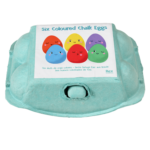 REX LONDON Kolorowa kreda dla dzieci w kształcie jajek