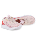 EMEL lekkie sneakersy dziecięce E4226 E4226M łososiowe - obrazek 2