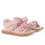 EMEL sandały dziecięce NICEA E2765B różowe kwiatuszki