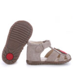 EMEL sandały dziecięce WISIENKI ES 1214E ROCZKI beżowe - obrazek 3