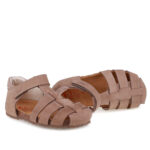 EMEL sandały dziecięce fusbet BRASILIA E2664-28 beżowe - obrazek 2