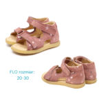 MRUGAŁA sandały dziecięce FLO rosa stars - obrazek 3