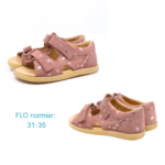 MRUGAŁA sandały dziecięce FLO rosa stars - obrazek 4