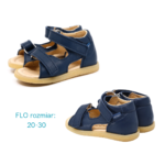 MRUGAŁA sandały dziecięce FLO blu lico - obrazek 3