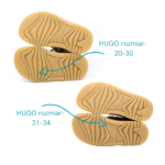 MRUGAŁA sandały dziecięce HUGO grey lico - obrazek 4