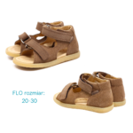 MRUGAŁA sandały dziecięce FLO caramel - obrazek 3