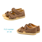 MRUGAŁA sandały dziecięce FLO caramel - obrazek 4