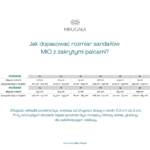 MRUGAŁA sandały dziecięce MIO caramel - obrazek 4