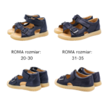 MRUGAŁA sandały dziecięce ROMA blu - obrazek 3