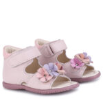 EMEL sandały dziecięce MALAGA ES 2428F-1 ROCZKI kwiatuszki