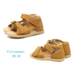 MRUGAŁA sandały dziecięce FLO ocra - obrazek 3