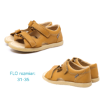 MRUGAŁA sandały dziecięce FLO ocra - obrazek 4
