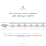 MRUGAŁA sandały dziecięce zabudowane LOLA rosa lico - obrazek 4