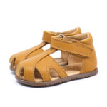 MRUGAŁA sandały dziecięce zabudowane MIMI ocra