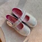 CIENTA błyszczące baleriny na rzep MARY JANE multicolor - obrazek 2