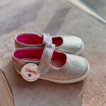 CIENTA błyszczące baleriny na rzep MARY JANE multicolor - obrazek 3