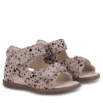EMEL sandały dziecięce MALIBU ES 2435B-8 ROCZKI beżowe w kropeczki