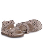 EMEL sandały dziecięce MALIBU ES 2435B-8 ROCZKI beżowe w kropeczki - obrazek 2