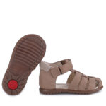 EMEL sandały dziecięce PANAMA ES 1078-66 ROCZKI beżowe - obrazek 4