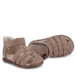 EMEL sandały dziecięce PANAMA ES 1078-66 ROCZKI beżowe - obrazek 2