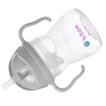 B.BOX Bidon ze słomką 240 ml kolor szary - obrazek 3