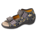 Kapcie dziecięce Befado Sunny 063X012 – sandały chłopięce z rzepami, do przedszkola i na lato - obrazek 2