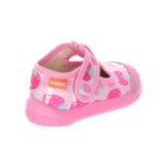 Kapcie dziecięce Milami różowe – z anatomiczną wkładką, do żłobka i przedszkola 226-BR-22 - obrazek 3