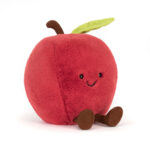 Pluszowe zabawne jabłko Jellycat 16 cm